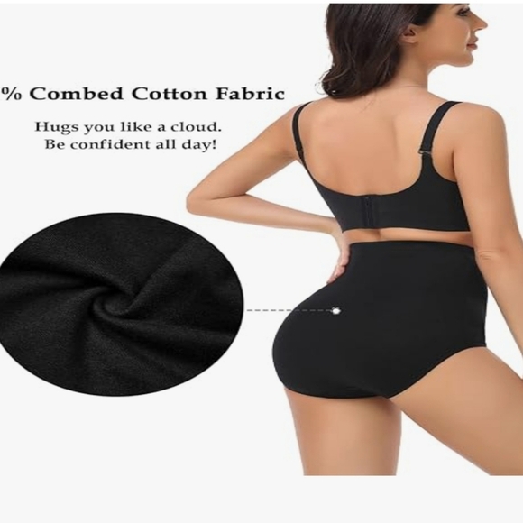 NWT Wirarpa 3X Womans High Waisted Cotton Briefs Underwear 4 pair - Picture 3 of 8